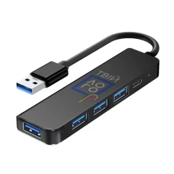 USB-хаб 5 в1 Gear с логотипом